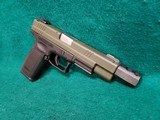 SPRINGFIELD ARMORY - XD-45 TACTICAL. W-ONE MAGAZINE. OD SLIDE. TRUGLO SIGHTS. EXCELLENT CONDITION! - .460 ROWLAND CONVERSION W-COMP - 3 of 18