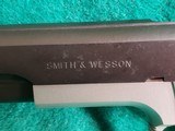 SMITH & WESSON - MODEL 745. SINGLE ACTION. TARGET PISTOL. 5" BARREL. W-ONE MAG. GREAT TRIGGER! NICE BORE! - .45 ACP - 15 of 17