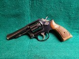 SMITH & WESSON - MODEL 10-6. BLUED. 4" PINNED HEAVY BARREL. NICE VINTAGE REVOLVER. MFG. CIRCA 1970'S - .38 SPECIAL - 5 of 17