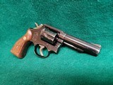 SMITH & WESSON - MODEL 10-6. BLUED. 4" PINNED HEAVY BARREL. NICE VINTAGE REVOLVER. MFG. CIRCA 1970'S - .38 SPECIAL - 3 of 17