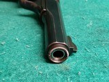 Browning Arms Co - MODEL 71 - BLUED. 4.5 INCH BARREL. ADJUSTABLE SIGHTS. W-ONE MAGAZINE. NICE BORE! MFG IN 1972. MADE IN BELGIUM - .380 ACP - 19 of 23