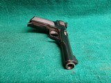 Browning Arms Co - MODEL 71 - BLUED. 4.5 INCH BARREL. ADJUSTABLE SIGHTS. W-ONE MAGAZINE. NICE BORE! MFG IN 1972. MADE IN BELGIUM - .380 ACP - 16 of 23