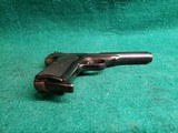 Browning Arms Co - MODEL 71 - BLUED. 4.5 INCH BARREL. ADJUSTABLE SIGHTS. W-ONE MAGAZINE. NICE BORE! MFG IN 1972. MADE IN BELGIUM - .380 ACP - 14 of 23