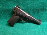 Browning Arms Co - MODEL 71 - BLUED. 4.5 INCH BARREL. ADJUSTABLE SIGHTS. W-ONE MAGAZINE. NICE BORE! MFG IN 1972. MADE IN BELGIUM - .380 ACP - 1 of 23