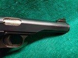 Browning Arms Co - MODEL 71 - BLUED. 4.5 INCH BARREL. ADJUSTABLE SIGHTS. W-ONE MAGAZINE. NICE BORE! MFG IN 1972. MADE IN BELGIUM - .380 ACP - 13 of 23