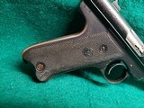 Ruger - STANDARD AUTO MK. I. BLUED. 4.5 INCH BARREL. W-ONE MAGAZINE. GOOD BORE. MFG. IN 1973 - .22 LR - 15 of 21