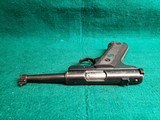 Ruger - STANDARD AUTO MK. I. BLUED. 4.5 INCH BARREL. W-ONE MAGAZINE. GOOD BORE. MFG. IN 1973 - .22 LR - 18 of 21