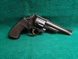 Smith & Wesson - MODEL 28-2 "HIGHWAY PATROLMAN". BLUED. 6 INCH BARREL. PINNED AND RECESSED. MFG. IN 1980 - .357 Magnum - 1 of 23
