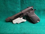 TAURUS - PT-92. BLUED. 5" BARREL. W-LASER & COMP. W-1 MAGAZINE. MINTY BORE! EXCELLENT CONDITION! - 9MM LUGER - 4 of 17