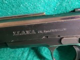 LLAMA - 1911 STYLE. BLUED. 4" BARREL. W-MAGAZINE. VERY GOOD CONDITION. MINTY BORE! MFG. IN 1988 - 9MM LUGER - 9 of 16