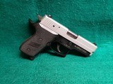 SIG SAUER - P220 COMPACT. 2-TONE. W-MAGAZINE. 3.75" BBL. NIGHT SIGHTS. NEAR MINT! MADE IN GERMANY - .45 ACP - 1 of 16