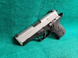 SIG SAUER - P220 COMPACT. 2-TONE. W-MAGAZINE. 3.75" BBL. NIGHT SIGHTS. NEAR MINT! MADE IN GERMANY - .45 ACP - 5 of 16