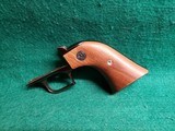 ORIGINAL STEEL BLUED GRIP FRAME AND WOOD GRIPS FOR RUGER SUPER BLACKHAWK REVOLVER - WILL ALSO FIT MOST OTHER RUGER SINGLE ACTIONS - 4 of 10