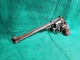SMITH & WESSON - MODEL 53. BLUED. 8.38" BARREL. PINNED AND RECESSED. MINTY BORE! MFG. IN 1961. W-AMMUNITION - .22 REM. JET - 5 of 21