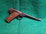 COLT - WOODSMAN. 1ST SERIES. 6.5" BARREL. NEAR MINT IN ORIGINAL BOX W-PAPERS. MFG. IN 1936 - .22 LR - 1 of 23