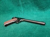 COLT - WOODSMAN. 1ST SERIES. 6.5" BARREL. NEAR MINT IN ORIGINAL BOX W-PAPERS. MFG. IN 1936 - .22 LR - 10 of 23