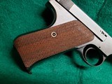 COLT - WOODSMAN. 1ST SERIES. 6.5" BARREL. NEAR MINT IN ORIGINAL BOX W-PAPERS. MFG. IN 1936 - .22 LR - 9 of 23