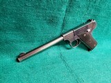 HI-STANDARD - MODEL B. BLUED. 6.5" BBL. W-ONE MAGAZINE. MINTY BORE! MFG. IN 1939 - .22 LR - 5 of 16