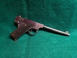HI-STANDARD - MODEL B. BLUED. 6.5" BBL. W-ONE MAGAZINE. MINTY BORE! MFG. IN 1939 - .22 LR - 1 of 16