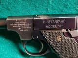 HI-STANDARD - MODEL B. BLUED. 6.5" BBL. W-ONE MAGAZINE. MFG. IN 1937. NICE VINTAGE PISTOL - .22 LR - 12 of 17