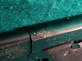 HI-STANDARD - MODEL B. BLUED. 6.5" BBL. W-ONE MAGAZINE. MFG. IN 1937. NICE VINTAGE PISTOL - .22 LR - 13 of 17