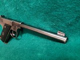 HI-STANDARD - MODEL B. BLUED. 6.5" BBL. W-ONE MAGAZINE. MFG. IN 1937. NICE VINTAGE PISTOL - .22 LR - 9 of 17