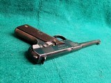 HI-STANDARD - MODEL B. BLUED. 6.5" BBL. W-ONE MAGAZINE. MFG. IN 1937. NICE VINTAGE PISTOL - .22 LR - 17 of 17