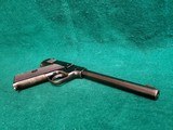 HI-STANDARD - MODEL B. BLUED. 6.5" BBL. W-ONE MAGAZINE. MFG. IN 1937. NICE VINTAGE PISTOL - .22 LR - 14 of 17