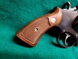 SMITH & WESSON - MODEL 1950 TARGET (PRE-MODEL 24). 6.5" BBL. MFG. CIRCA 1955/56. NEAR MINT WITH BRIGHT BLUED ORIGINAL FINISH! - .44 SPL - 7 of 22