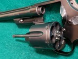 SMITH & WESSON - MODEL 1950 TARGET (PRE-MODEL 24). 6.5" BBL. MFG. CIRCA 1955/56. NEAR MINT WITH BRIGHT BLUED ORIGINAL FINISH! - .44 SPL - 20 of 22