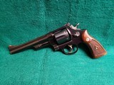SMITH & WESSON - MODEL 1950 TARGET (PRE-MODEL 24). 6.5" BBL. MFG. CIRCA 1955/56. NEAR MINT WITH BRIGHT BLUED ORIGINAL FINISH! - .44 SPL - 4 of 22