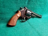 SMITH & WESSON - MODEL 1950 TARGET (PRE-MODEL 24). 6.5" BBL. MFG. CIRCA 1955/56. NEAR MINT WITH BRIGHT BLUED ORIGINAL FINISH! - .44 SPL - 2 of 22