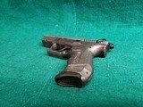 Walther - MODEL P22. GRAY STRIPED FRAME. W-ONE MAGAZINE. 3.25 INCH BARREL. NICE BORE! - .22 LR - 14 of 21