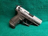 Walther - MODEL P22. GRAY STRIPED FRAME. W-ONE MAGAZINE. 3.25 INCH BARREL. NICE BORE! - .22 LR - 1 of 21