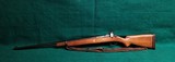 WINCHESTER - MODEL 52 TARGET. 28 INCH BARREL. W-OLYMPIC TARGET SIGHT & SLING. MFG. IN 1934. NICE BORE! - .22 LR - 2 of 10
