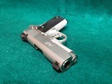 KIMBER - STAINLESS ULTRA TLE II. 1911. 3" BBL. W-ONE MAG. NIGHT SIGHTS. W-ORIGINAL CASE AND PAPERS. NEAR NEW! - .45 ACP - 16 of 19