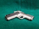 KIMBER - STAINLESS ULTRA TLE II. 1911. 3" BBL. W-ONE MAG. NIGHT SIGHTS. W-ORIGINAL CASE AND PAPERS. NEAR NEW! - .45 ACP - 11 of 19