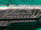 COLT - NAVY MODEL 1911. PRE-WAR. US PROPERTY MARKED. VERY RARE PRODUCTION. MFG. IN 1913. HAND ENGRAVED W-REAL IVORY GRIPS - .45 ACP - 10 of 25