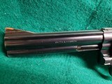 SMITH & WESSON - MODEL 16-4. 6-SHOT. DOUBLE ACTION. BLUED. 6" BBL. NICE BORE! RARE LOW PRODUCTION - .32 H&R MAGNUM - 17 of 19
