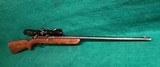 WINCHESTER - MODEL 74. SEMI-AUTO. TARGET RIFLE. W-SCOPE. .22" BBL. MFG. IN 1953. VERY NICE! - .22 LR - 3 of 17