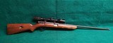 WINCHESTER - MODEL 74. SEMI-AUTO. TARGET RIFLE. W-SCOPE. .22" BBL. MFG. IN 1953. VERY NICE! - .22 LR - 1 of 17