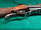 RUGER - NUMBER ONE #1. W-LEUPOLD VARI-X II 3-9 SCOPE. 26" BBL. ENGRAVED W-CARVED MESQUITE STOCK. CANJAR TRIGGER. VERY NICE! MFG. 1971 - .243 Win - 10 of 25