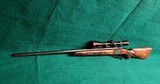RUGER - NUMBER ONE #1. W-LEUPOLD VARI-X II 3-9 SCOPE. 26" BBL. ENGRAVED W-CARVED MESQUITE STOCK. CANJAR TRIGGER. VERY NICE! MFG. 1971 - .243 Win - 5 of 25