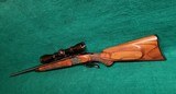 RUGER - NUMBER ONE #1. W-LEUPOLD VARI-X II 3-9 SCOPE. 26" BBL. ENGRAVED W-CARVED MESQUITE STOCK. CANJAR TRIGGER. VERY NICE! MFG. 1971 - .243 Win - 6 of 25