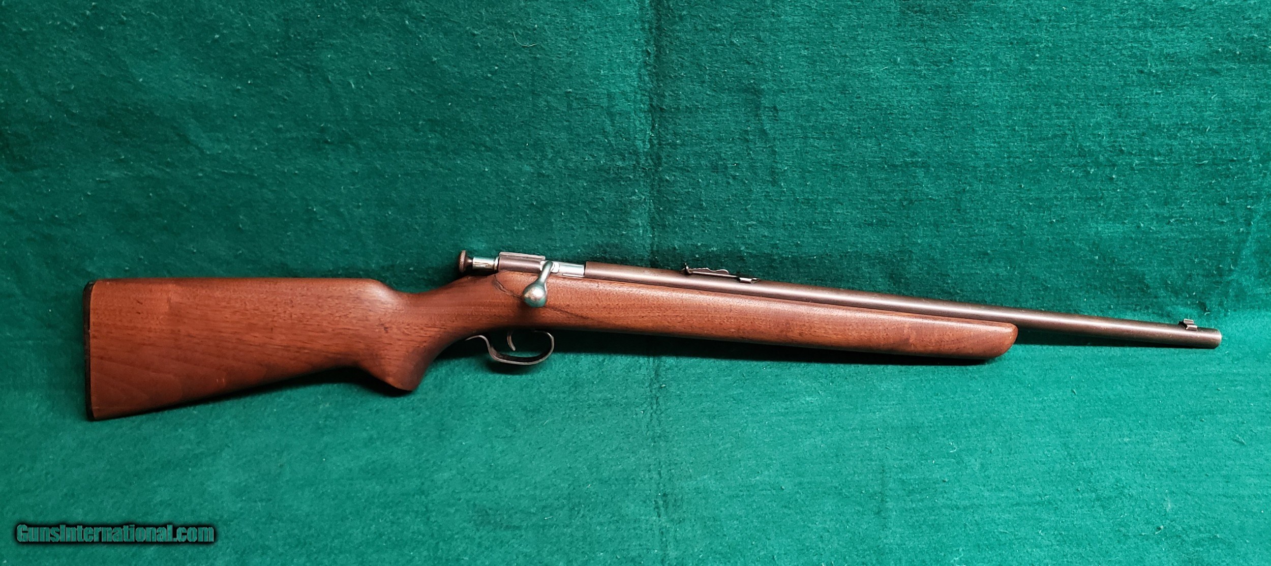 WINCHESTER MODEL 67A. YOUTH. SINGLE SHOT. 20" BBL. GOOD VINTAGE