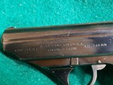 ASTRA - CONSTABLE. DOUBLE ACTION W-DECOCKER. BLUED. 3.5 INCH BARREL. NO MAGAZINE. MINTY BORE! VERY NICE! MFG. IN 1971 - .32 Auto - 19 of 20