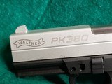 Walther - PK380. 3.5" BBL. DA/SA. SILVER/BLACK. NO MAGAZINE. MINTY BORE! GREAT FOR CONCEALED CARRY! - .380 ACP - 18 of 20