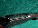 WINCHESTER - MODEL 1890. DELUXE. 24" OCTAGON BBL. ENGRAVED BY ANGELO BEE IN FACTORY #8 PATTERN. VERY GORGEOUS RIFLE! MFG. IN 1926 - .22 LR - 10 of 22