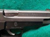 SIG SAUER - P226. GERMAN MADE. 4.5" BBL. IN ORIGINAL CASE W-OWNERS MANUAL & TEST TARGET. W-1 MAG. MFG. CIRCA 1996. NEAR MINT!- 9MM - 14 of 19