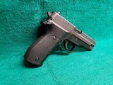 SIG SAUER - P226. GERMAN MADE. 4.5" BBL. IN ORIGINAL CASE W-OWNERS MANUAL & TEST TARGET. W-1 MAG. MFG. CIRCA 1996. NEAR MINT!- 9MM - 3 of 19